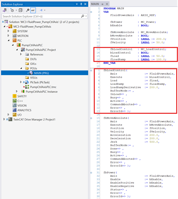 Programming a PLC using function blocks 3: