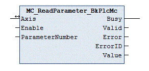 MC_ReadParameter_BkPlcMc (from V3.0) 1:
