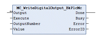MC_WriteDigitalOutput_BkPlcMc (from V3.0) 1: