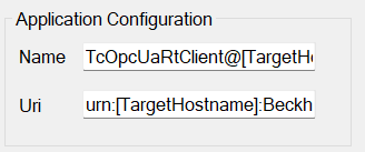 ApplicationURI 2: