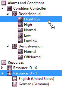 Configuring Alarms and Conditions 5: