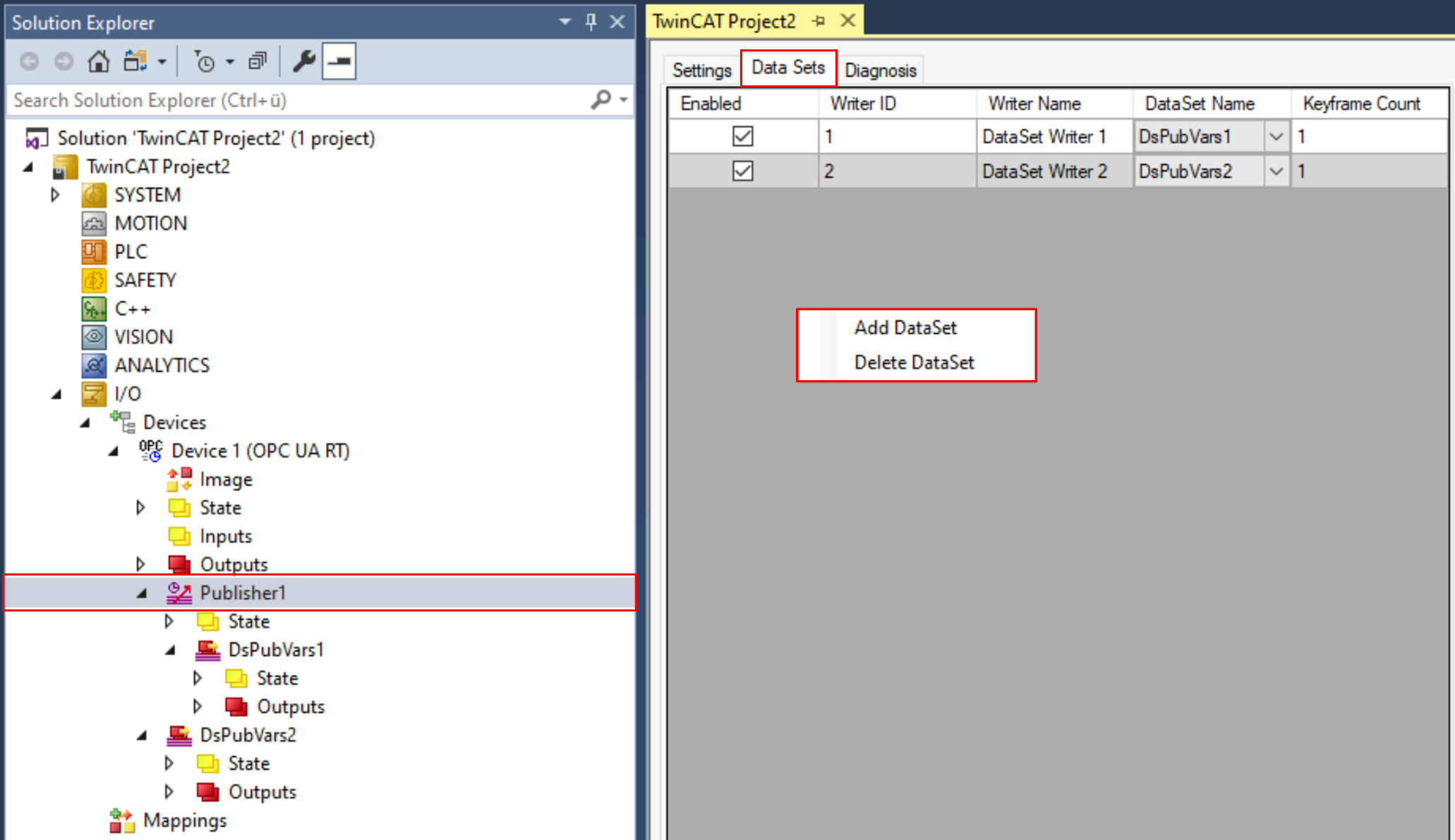 Data sets 2: