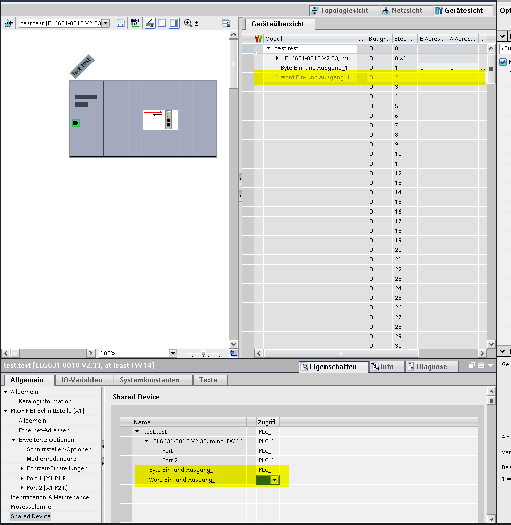 PROFINET Shared Device 11: