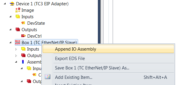 Creating an EtherNet/IP slave 2: