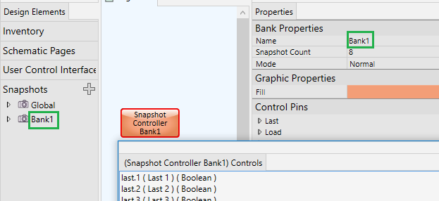 Easy way to find control name, component name and name of Snapshot Bank 2: