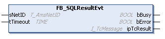 FB_SQLResultEvt 1: