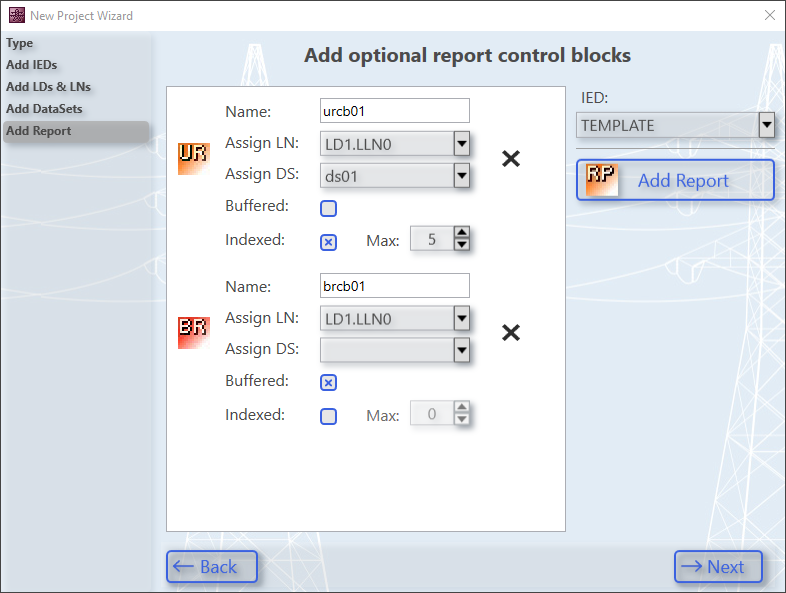 New Project Wizard 5: