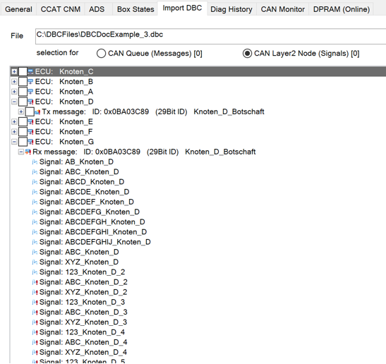 Tolerating messages with data lengths exceeding 8 bytes 1: