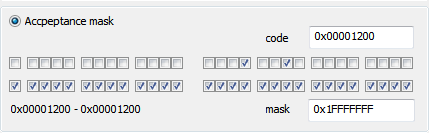 The mask input 1: