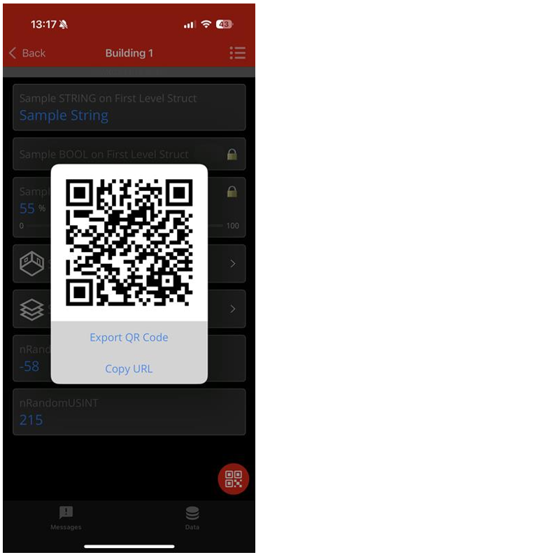 Navigation via QR code 1: