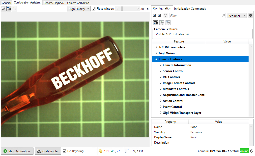 Creating a GigE Vision camera 15: