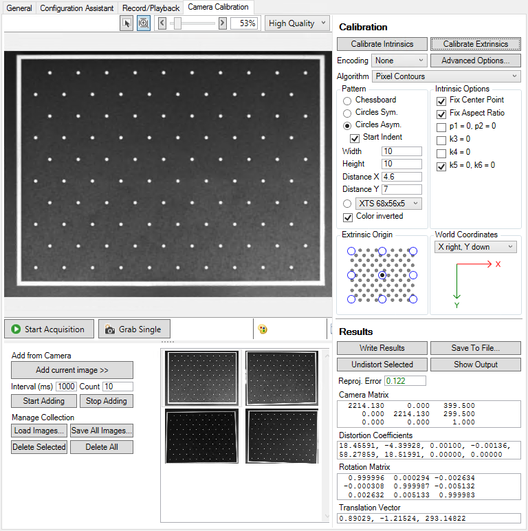 Camera Calibration 1:
