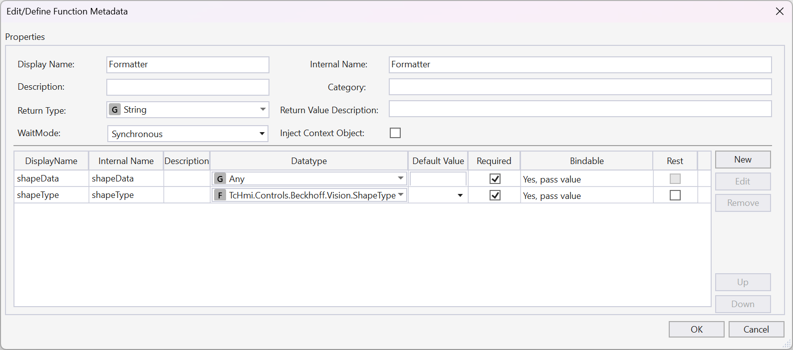 ShapeValueFormatting function 2: