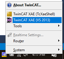 Creating a TwinCAT project 1: