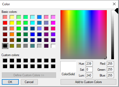 Color boxes in different browsers 3: