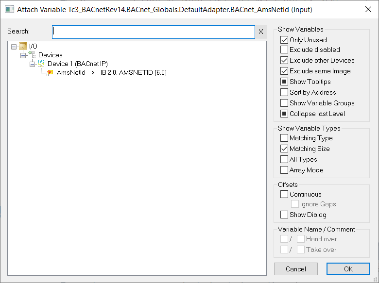 Creating the PLC project 12: