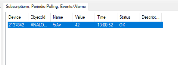 Testing BACnet using a BACnet Explorer 14: