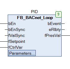 Parameter dialogs 1: