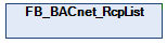 FB_BACnet_RcpList 1: