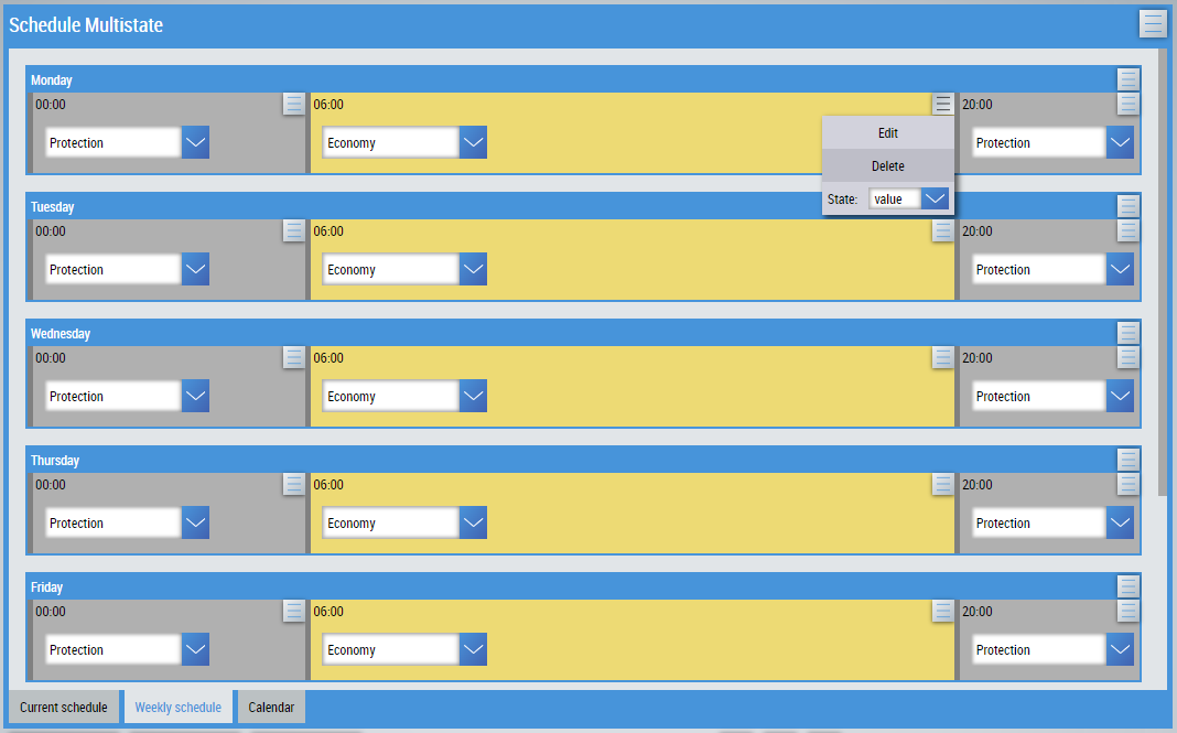 Schedule 2: