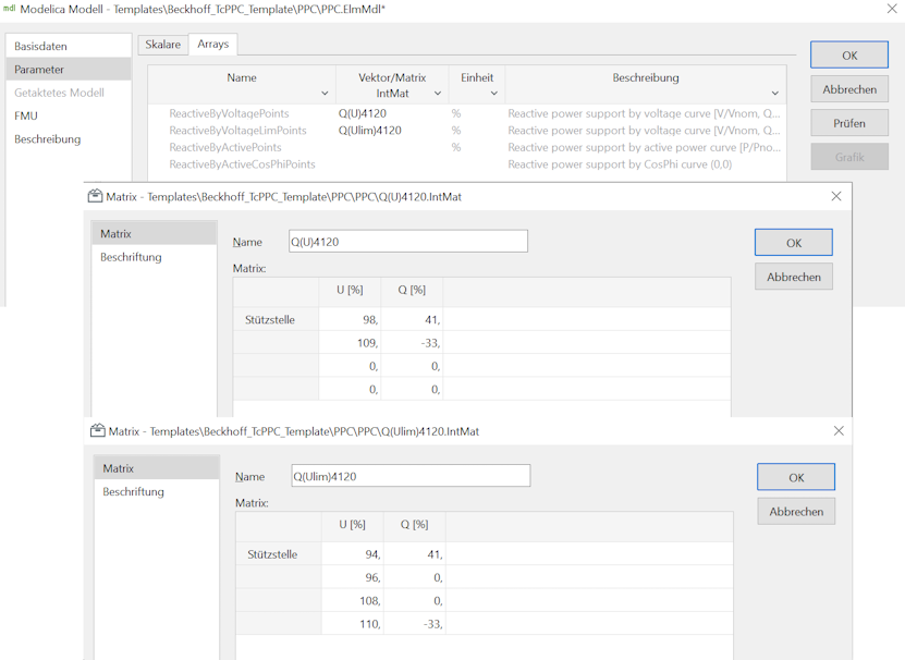 Parameters 1: