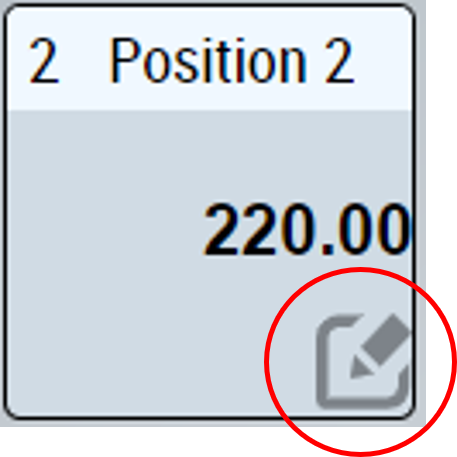 Change displayed variable of a tile 1: