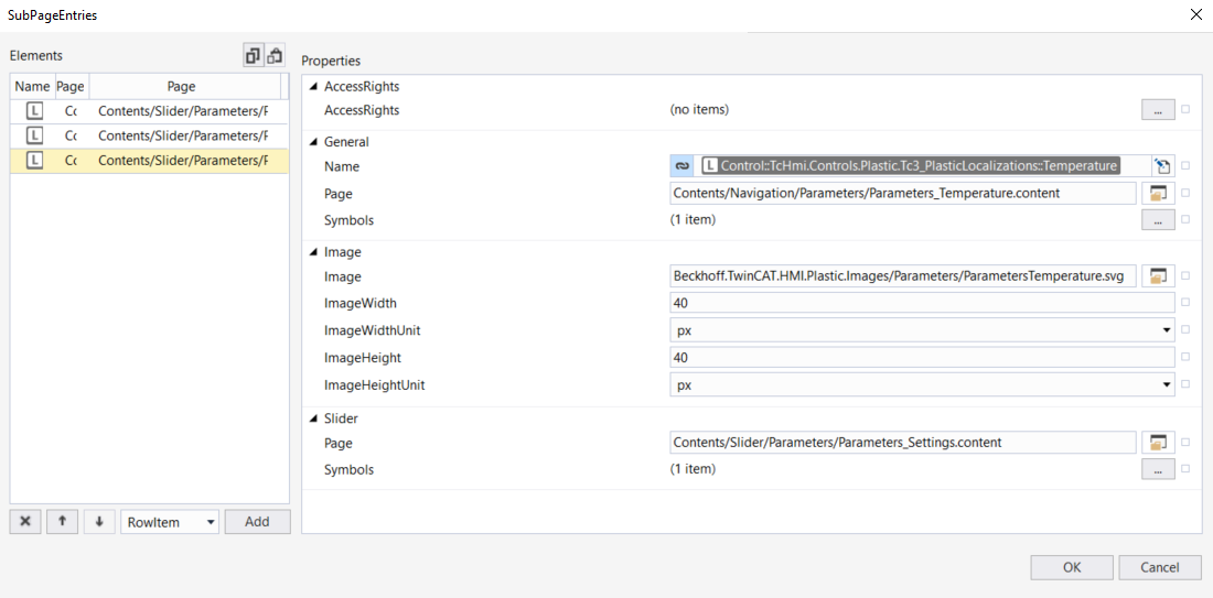 UpdateParametersSettingsControlsEx 1: