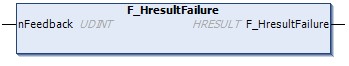 F_HresultFailure 1: