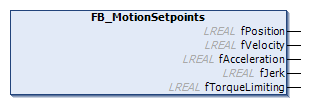 MotionSetpoints 1: