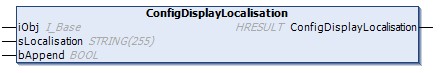 ConfigDisplayLocalisation() 1: