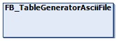 FB_TableGeneratorAsciiFile 1: