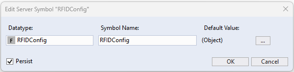 Commissioning RFID 1: