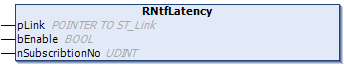 GetLatency / SetLatency / RNtfLatency 7: