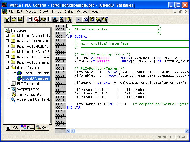 Global Variables 1: