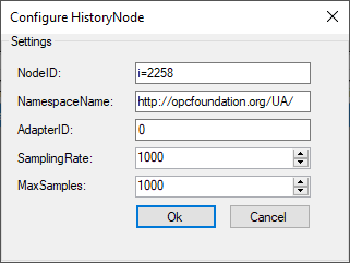 Configuring historical access 4: