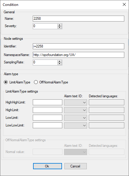 Configuring Alarms and Conditions 3: