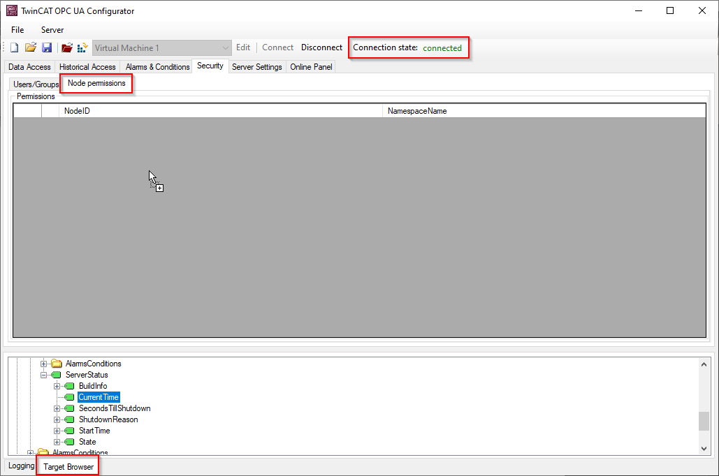 Configuring security settings 4: