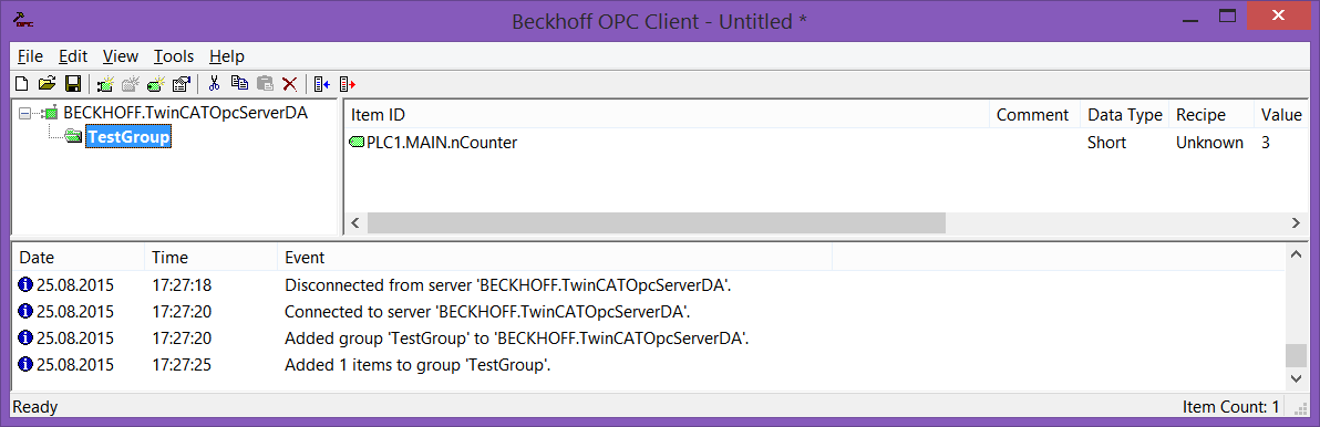 Migration of TF6120 2: