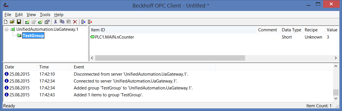 Migration of TF6120 3: