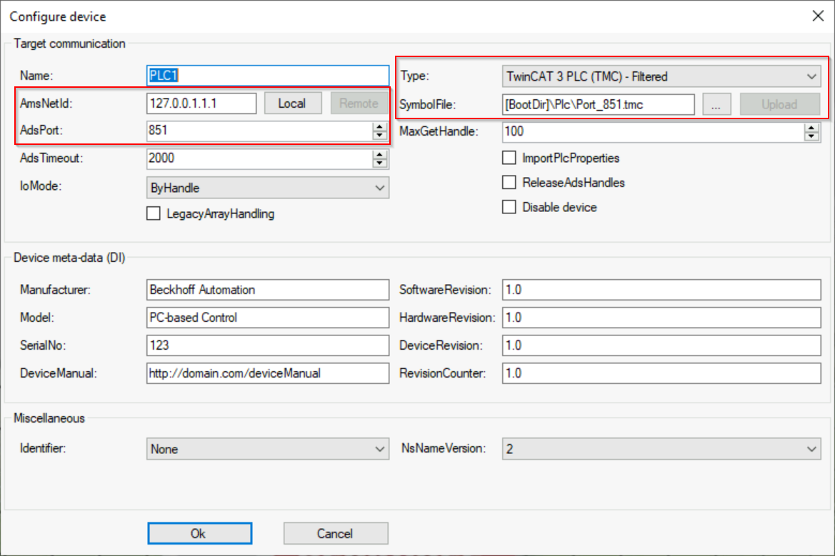 Connection with the runtime 3: