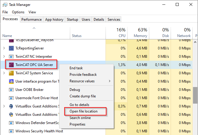 32-bit and 64-bit process 1: