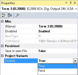 Enabling a setting 1: